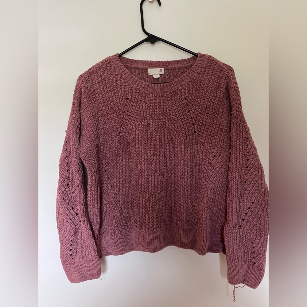 Kohls pink sweater